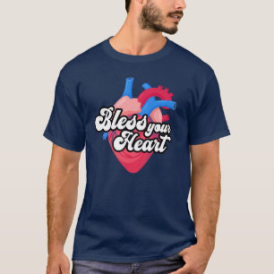 T-shirt Dieu bénisse votre cœur