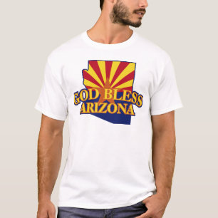T-shirt Dieu bénissent l'Arizona