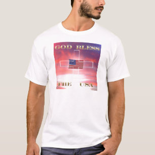 T-shirt Dieu bénissent les Etats-Unis