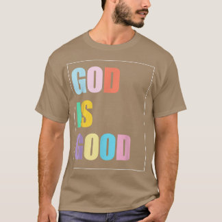 T-shirt Dieu coloré est bon