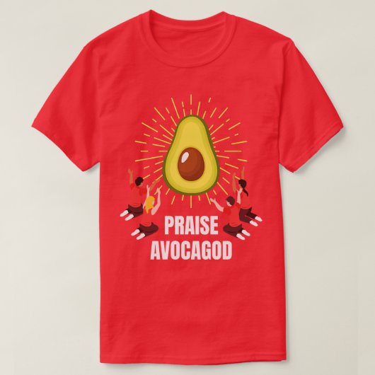 T-shirt Dieu d'Avocado (Design devant)