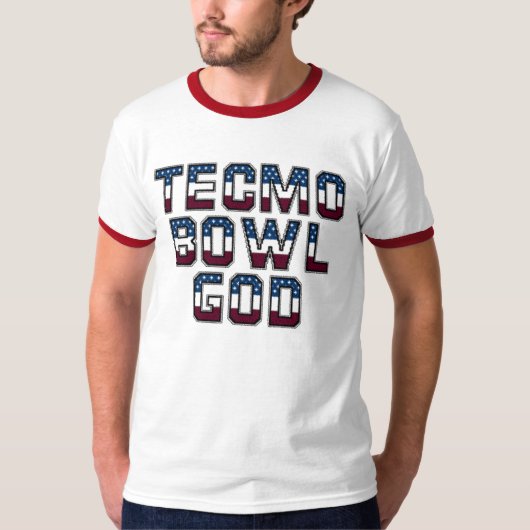T-shirt Dieu de cuvette de Tecmo (Devant)