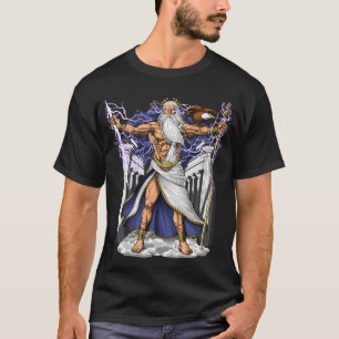 T-shirt Dieu de la mythologie grecque antique Zeus