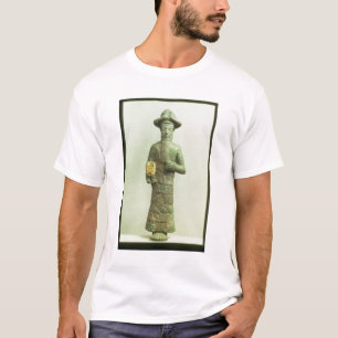 T-shirt Dieu d'Elamite avec la main d'or de Susa,