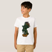 T-shirt Dieu du Serpent Maya (Devant entier)