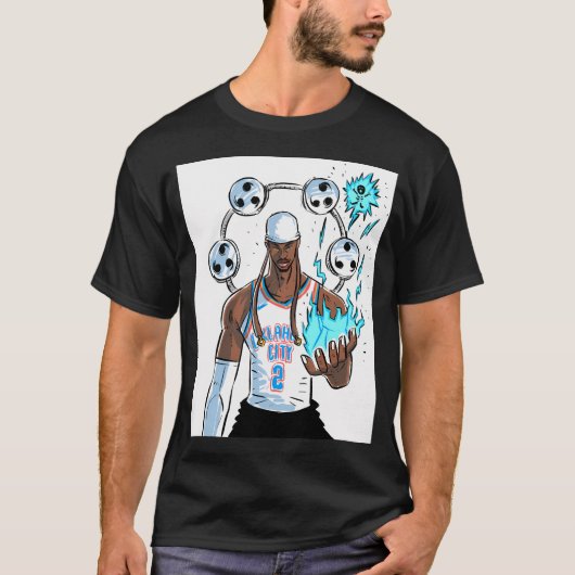 T-shirt Dieu Du Tonnerre. (Devant)