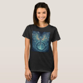 T-shirt Dieu du Tonnerre Cycle Éternel (Devant entier)