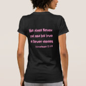 T-shirt Dieu écrit mon histoire d'amour (Dos)