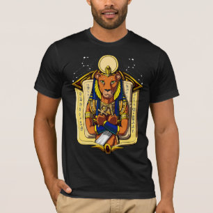 T-shirt Dieu égyptien Bastet de Sekhmet de lionne de