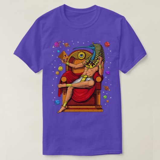 T-shirt Dieu égyptien Thoth (Design devant)
