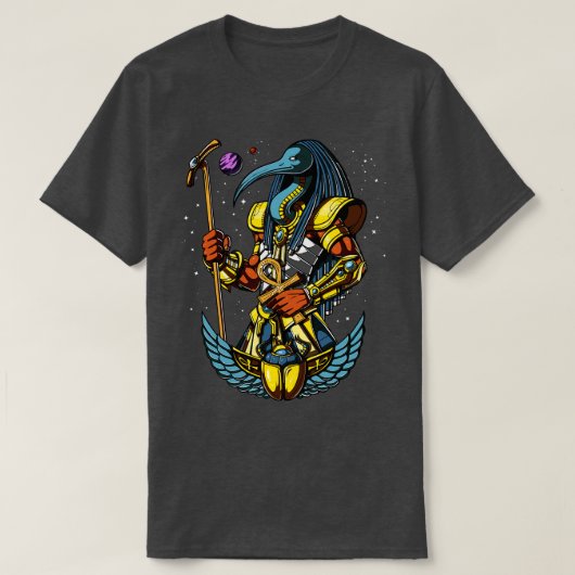 T-shirt Dieu égyptien Thoth 1 (Design devant)