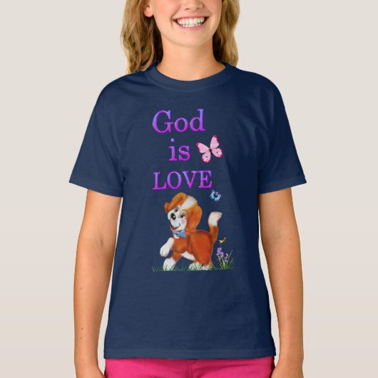 T-shirt Dieu est amour (Devant)