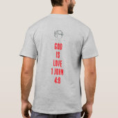 T-shirt Dieu est amour (Dos)