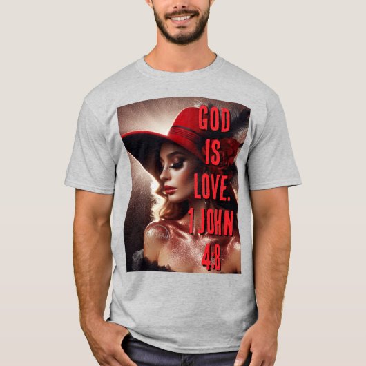 T-shirt Dieu est amour (Devant)