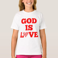 Dieu est amour Bible Citation de la fille de la Bi