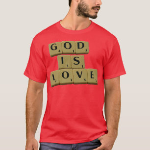 T-shirt Dieu est amour chrétien