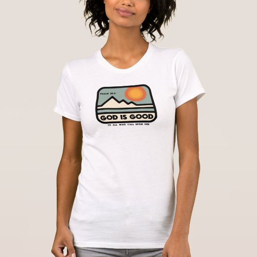 T-shirt Dieu est bon ! (Devant)