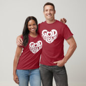 T-shirt Dieu est chrétien de cool d'écriture sainte de (Unisexe)