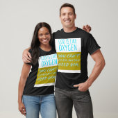 T-shirt Dieu est comme Oxygen (Unisexe)