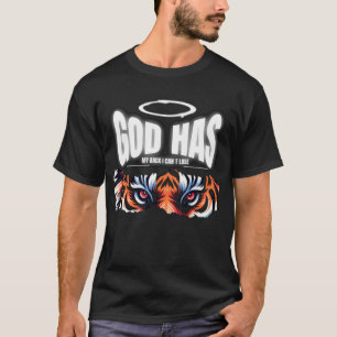 T-Shirt "Dieu est derrière moi" – Tee de foi et de