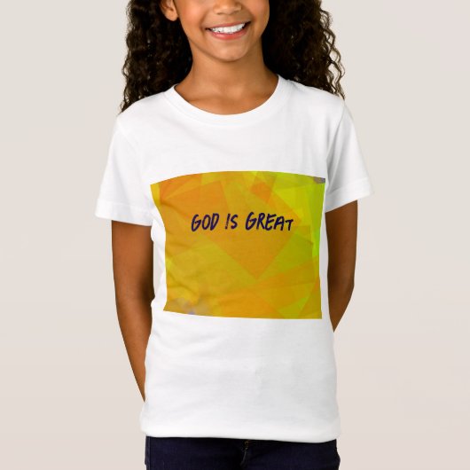 T-Shirt Dieu est grand (Devant)