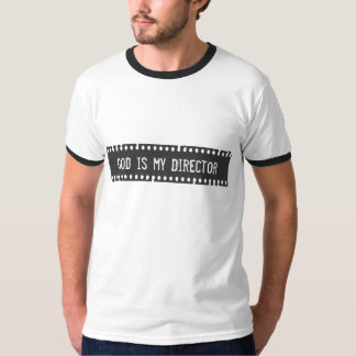 T-shirt Dieu est la chemise de directeur