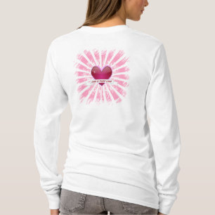 T-shirt Dieu est l'amour pur
