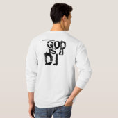 T-shirt Dieu est le DJ II (Dos entier)