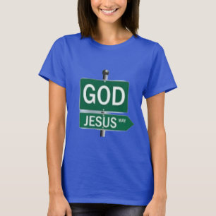 T-shirt Dieu et Jésus signe