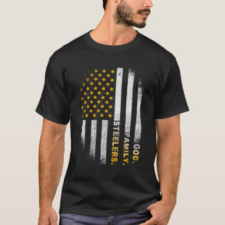 T-shirt Dieu Famille Slers-Pro Us Fête des pères Drapeau P