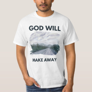 T-shirt Dieu fera disparaître