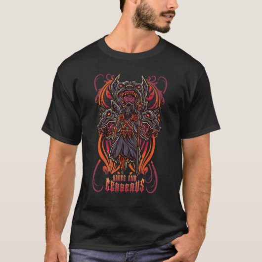 T-shirt Dieu grec antique Hades Mont Olympe Mythol grec (Devant)