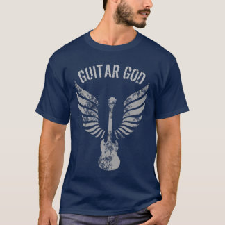 T-shirt Dieu guitare