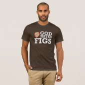T-SHIRT DIEU HATTE FIGUES - BLANC (Devant entier)