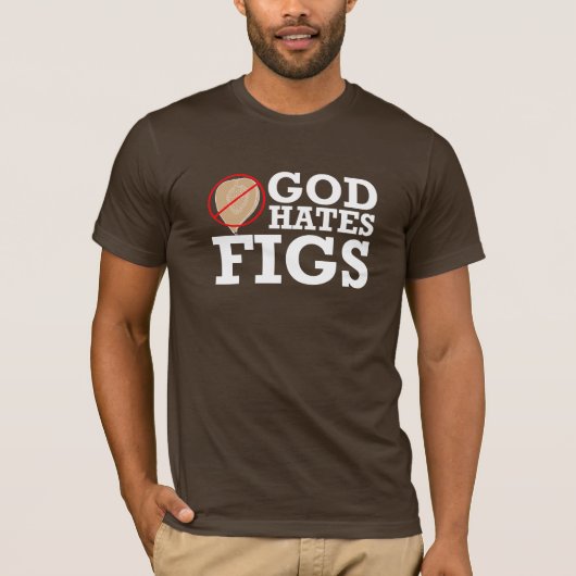 T-SHIRT DIEU HATTE FIGUES - BLANC (Devant)