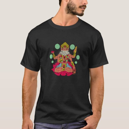 T-shirt Dieu hindou Brahma (Devant)