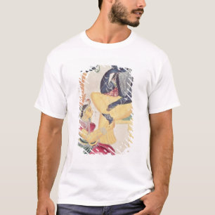 T-shirt Dieu Krishna avec son amour mortel, Radha