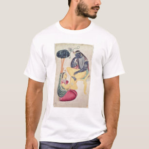 T-shirt Dieu Krishna avec son amour mortel, Radha