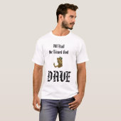 T-shirt Dieu Lizard Dave (Devant entier)