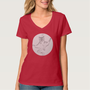 T-shirt Dieu m'accordent la confiance en soi immuable des