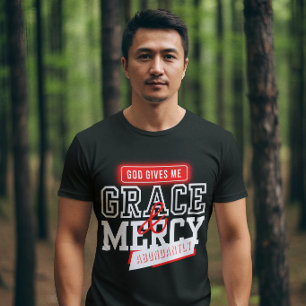 T-shirt Dieu me donne la grâce - Prière des croyants Chrét