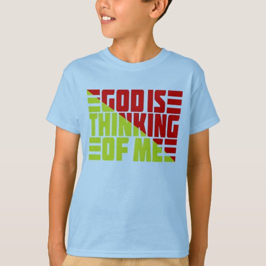 T-SHIRT DIEU ME PENSE (Devant)