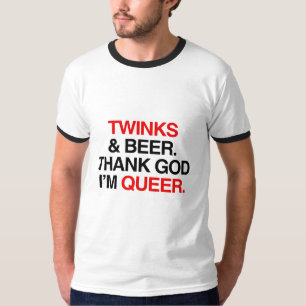 T-shirt Dieu merci, je suis queer