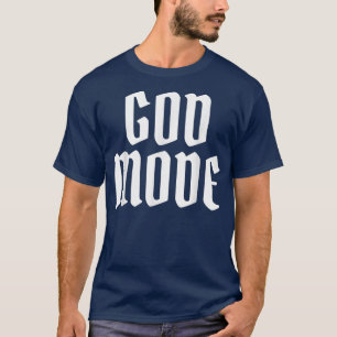 T-shirt Dieu mode jeu