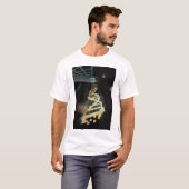 T-shirt Dieu ne joue pas les matrices 2014 (Devant entier)