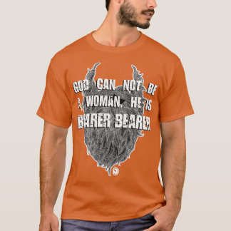 T-shirt Dieu ne peut pas être une femme