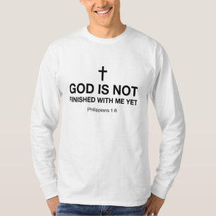 T-shirt Dieu n'est pas fini avec moi pourtant - 1:6 de