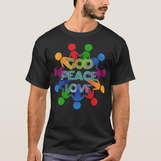 T-SHIRT DIEU PAIX AMOUR