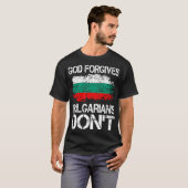 T-shirt Dieu pardonne aux Bulgares de ne pas donner (Devant entier)