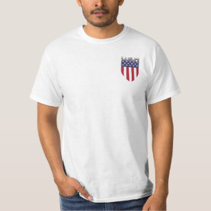 T-shirt Dieu patriotique bénit l'Amérique